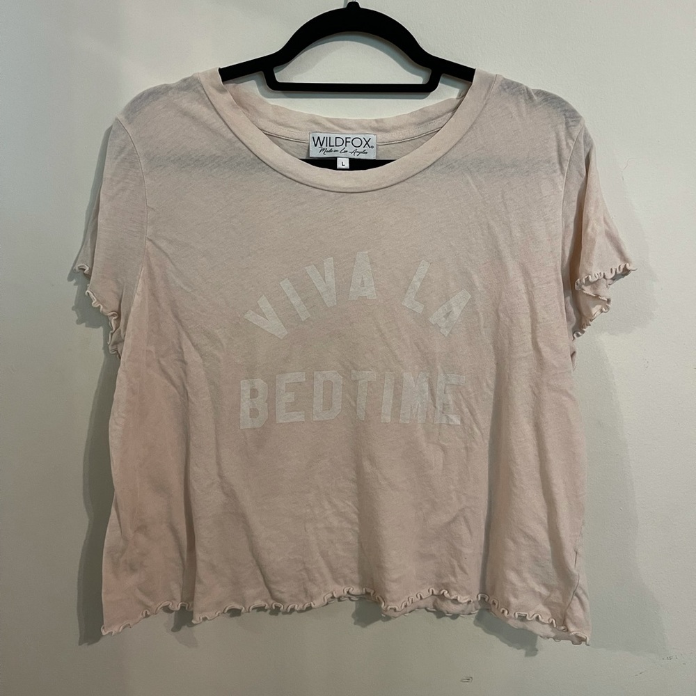Wildfox Viva La Bedtime Babydoll Tee